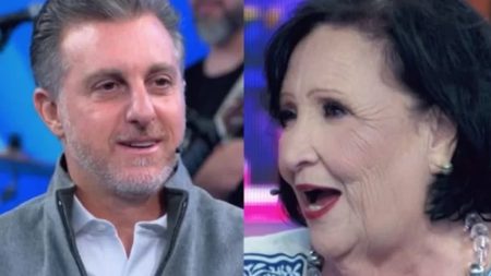 Após onda de ataques, Luciano Huck sai em defesa de Dona Déa no Domingão