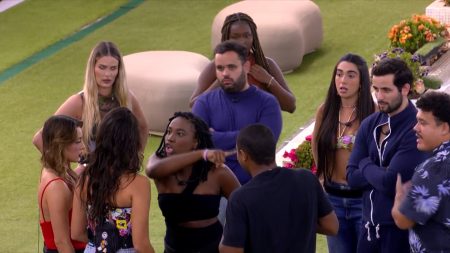 Briga generalizada! Davi discute com Yasmin Brunet e Leidy Elin após Sincerão no BBB 2024