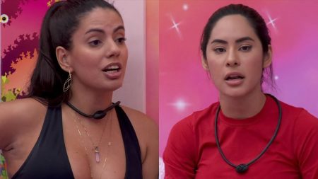 Após desclassificação em prova do líder, Fernanda tira satisfação com Isabelle no BBB 2024