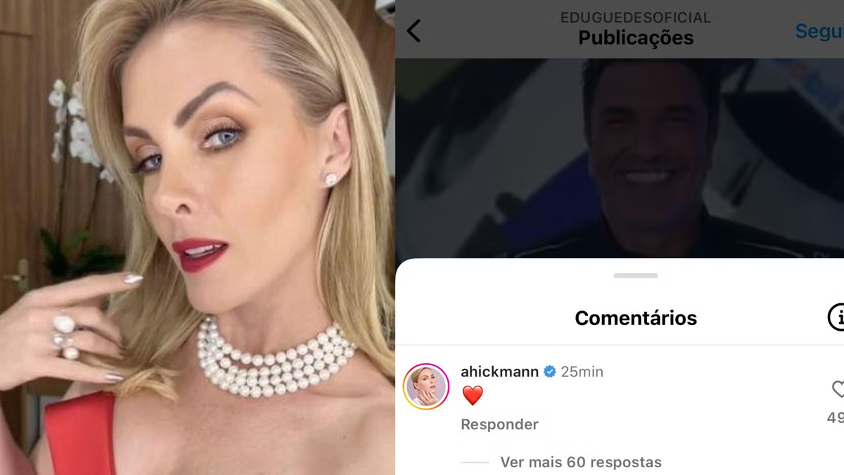 Ana Hickmann e Edu Guedes