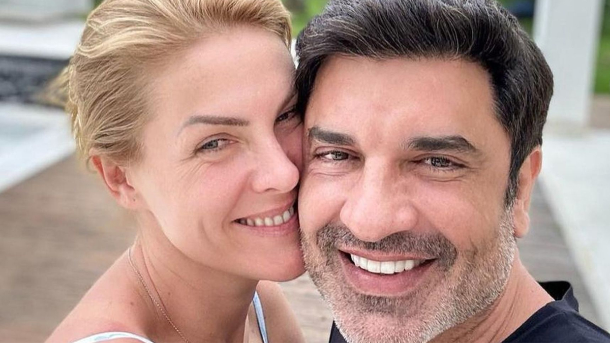 Ana Hickmann e Edu Guedes