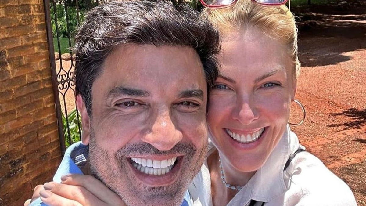 Ana Hickmann e Edu Guedes