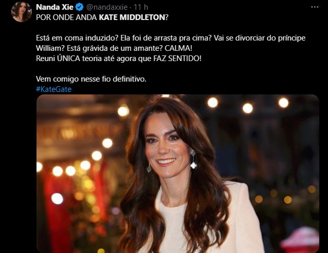 Kate Middleton repercussão