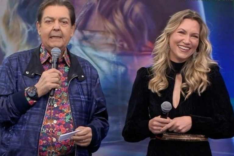 Anne Lottermann e Faustão