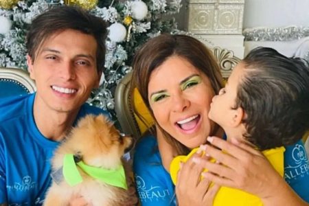 Mara Maravilha acaba com mistério, mostra rosto do filho pela 1ª vez e internautas ficam surpresos com detalhe