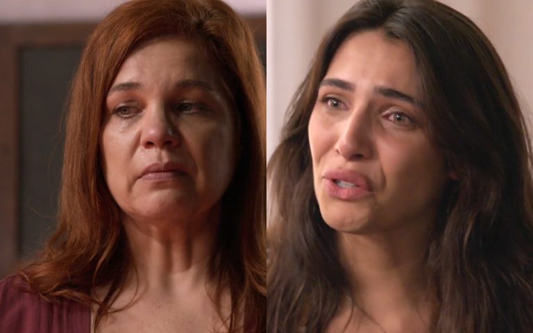 Helena (Isabel Teixeira) e Ísis (Rayssa Bratillieri) em Elas por Elas