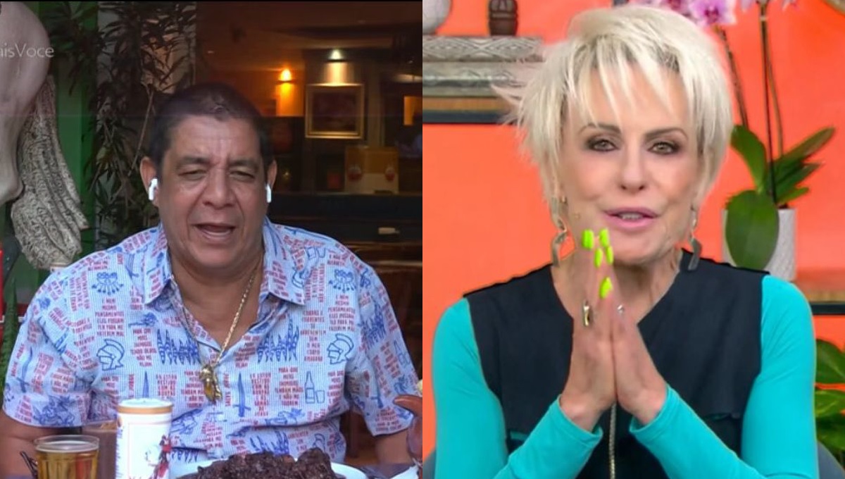 Ao vivo na Globo, Zeca Pagodinho comete gafe inacreditável com Ana Maria Braga