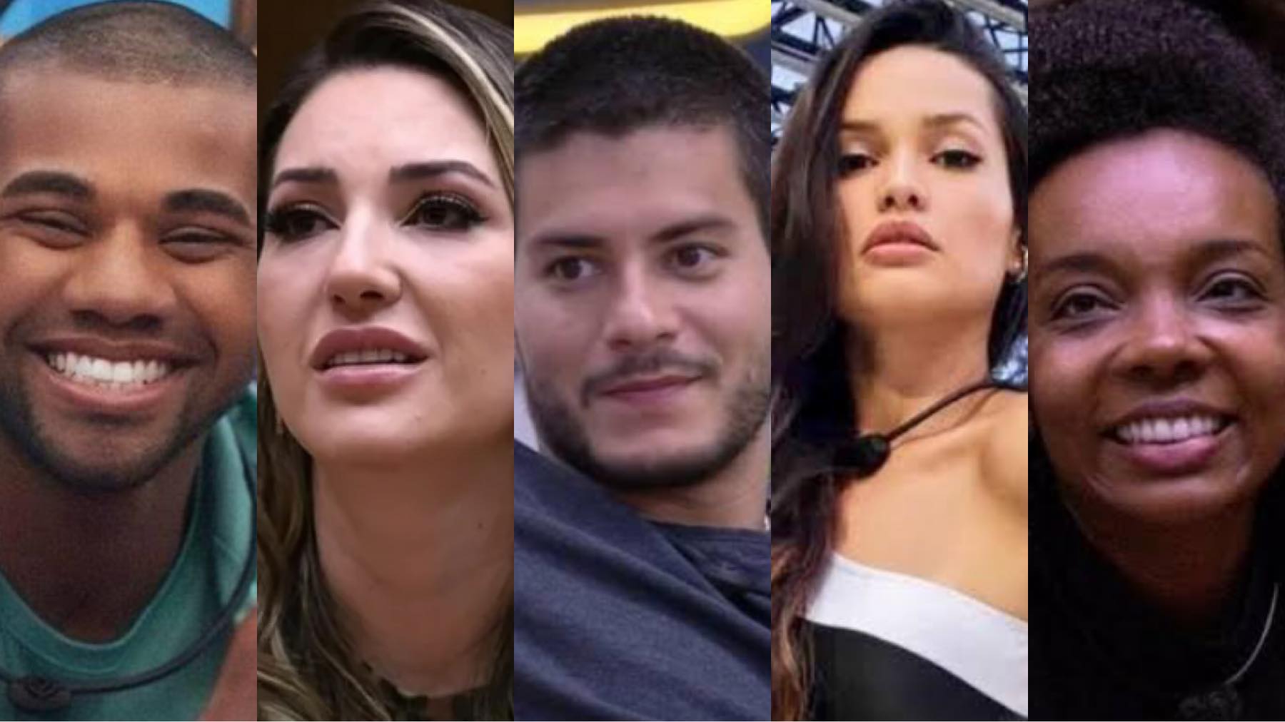 Davi, Amanda, Arthur, Juliette e Thelma