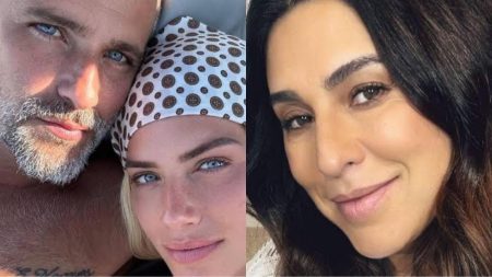 Bruno Gagliasso e Giovanna Ewbank deixam climão de lado e reagem ao nascimento da filha de Fernanda Paes Leme