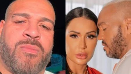 Adriano Imperador é apontado em relação a três com Gracyanne e Belo e faz pronunciamento