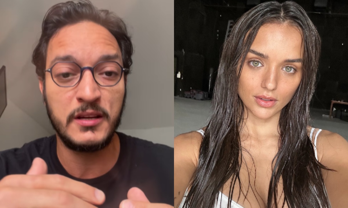 Namorado de Rafa Kalimann, Allan Souza Lima detona haters e defende atriz: “Cruéis”