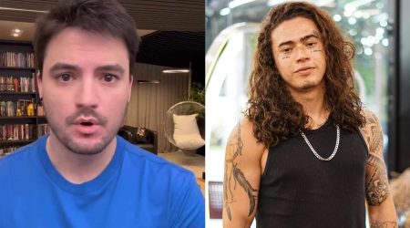 Whindersson Nunes resgata polêmica de Felipe Neto e leva invertida surreal