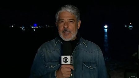 William Bonner comanda Jornal Nacional de navio e supera a soma de todos os telejornais: Audiência da TV 9/05