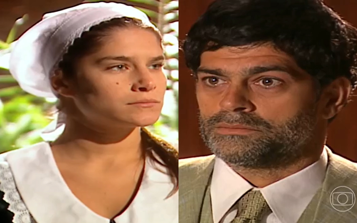 Serena (Priscila Fantin) e Rafael (Eduardo Moscovis) em Alma Gêmea