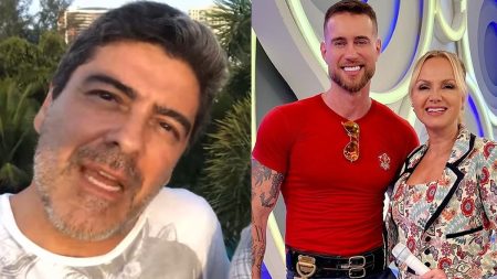 Marido de Xuxa irrita bombeiro da Eliana e suposto flerte vaza