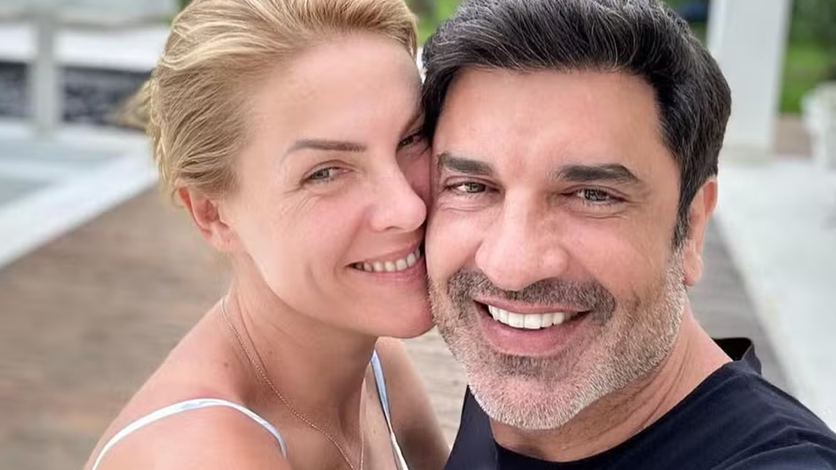 Ana Hickmann e Edu Guedes