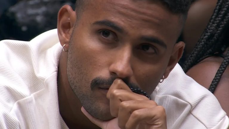 Lucas Pizane e Giovanna são flagrados aos beijos