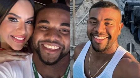 Davi Brito fica caidinho por musa do Boi Garantido e se declara