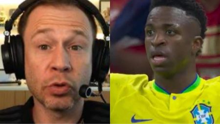 Tiago Leifert mantém polêmica com Vini Jr e surpreende com comentário