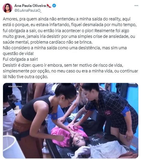 Post de Ana Paula Oliveira