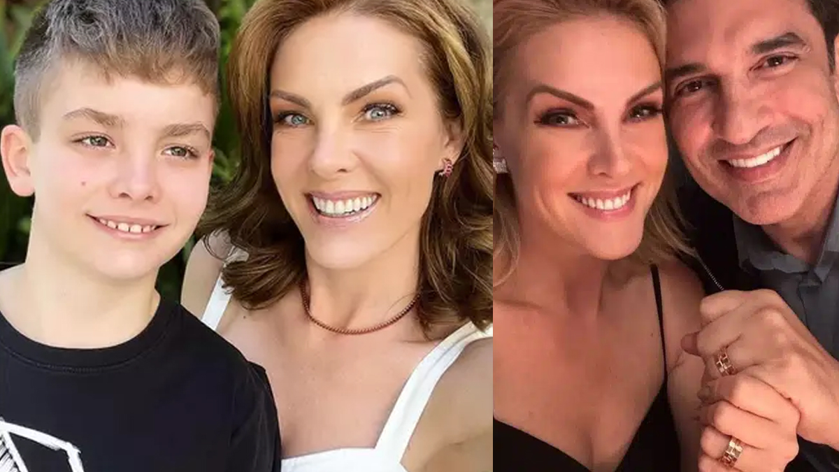 Ana Hickmann e filho