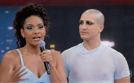 Barbara Reis fica chocada com atitude de professor da Dança dos Famosos após derrota
