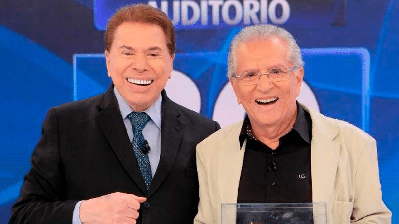 Carlos Alberto de Nóbrega e Silvio Santos