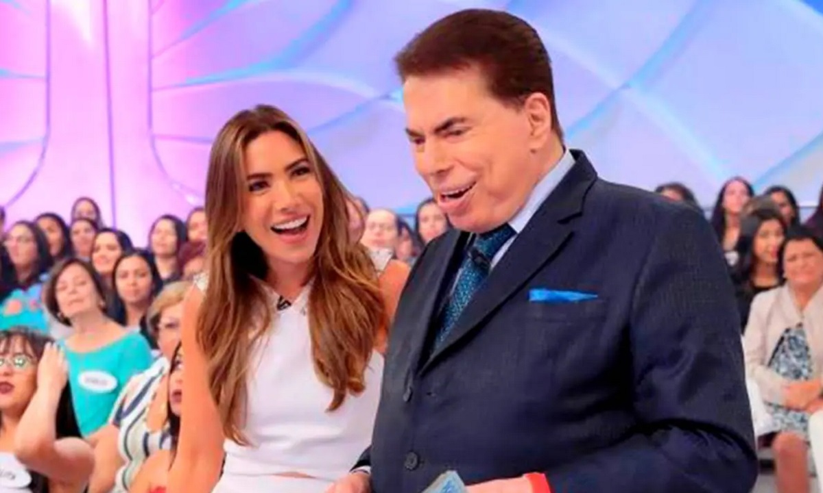 No SBT, Patrícia Abravanel chora ao ver vídeo de Silvio Santos