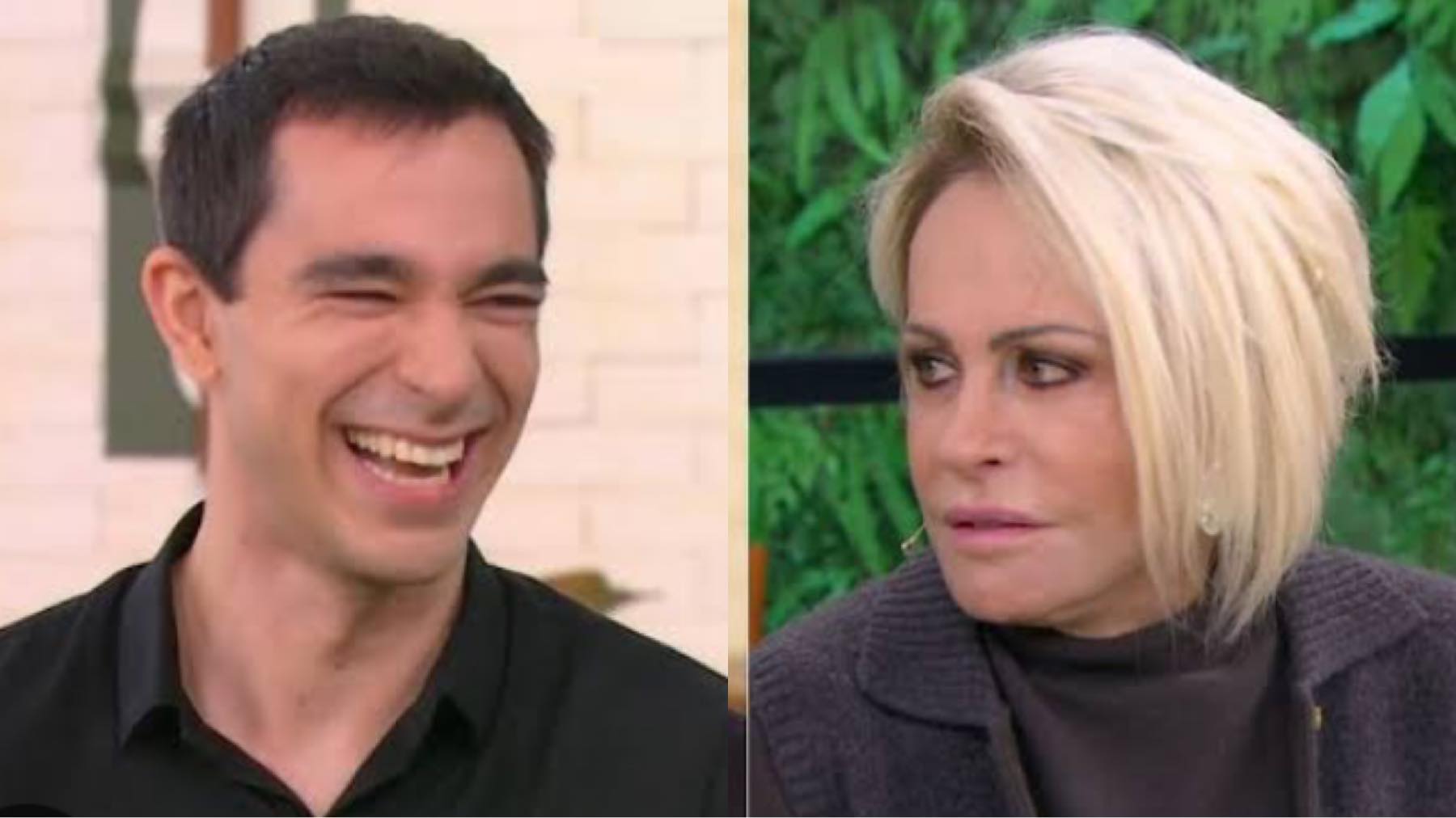 Hugo Calderano e Ana Maria Braga