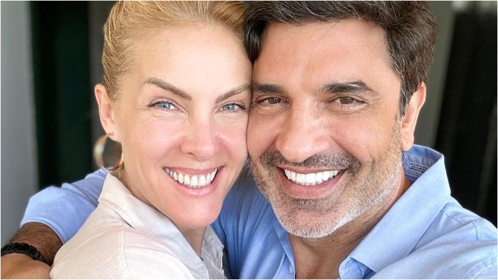 Ana Hickmann e Edu Guedes