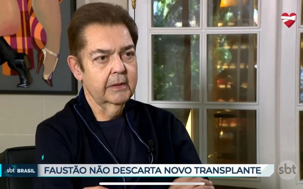 Faustão entrega possibilidade de nova cirurgia após dois transplantes