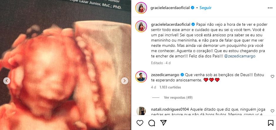 Post de Graciele Lacerda 