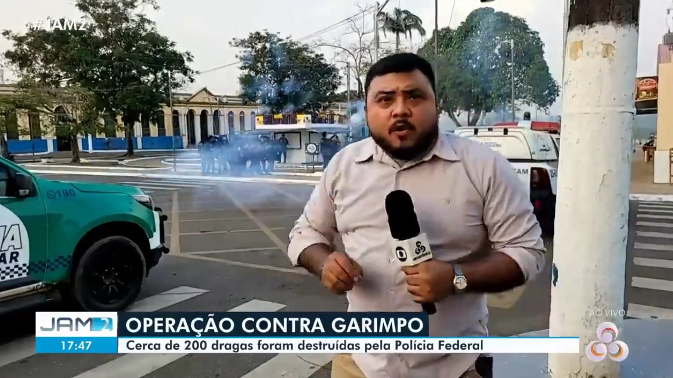 Raulim Magalhães, repórter da Globo