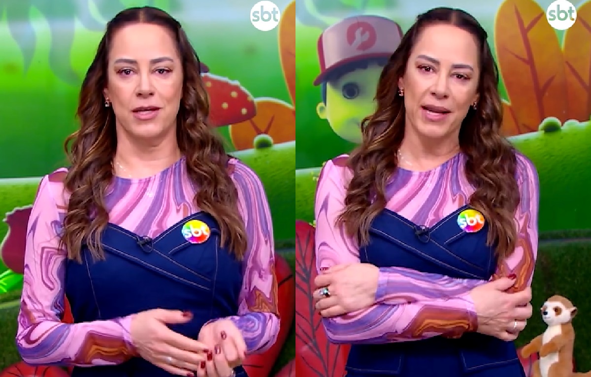 Silvia Abravanel se emociona no SBT em 1ª gravação após a morte de Silvio Santos