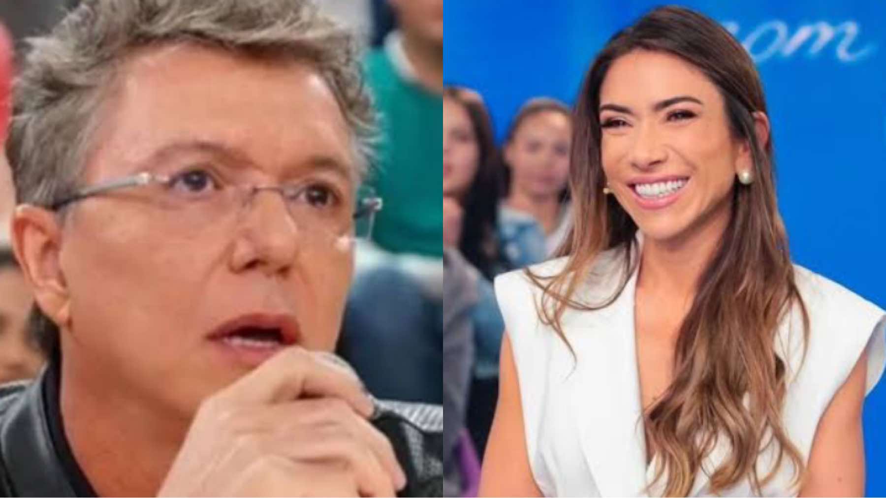 Boninho e Patícia Abravanel