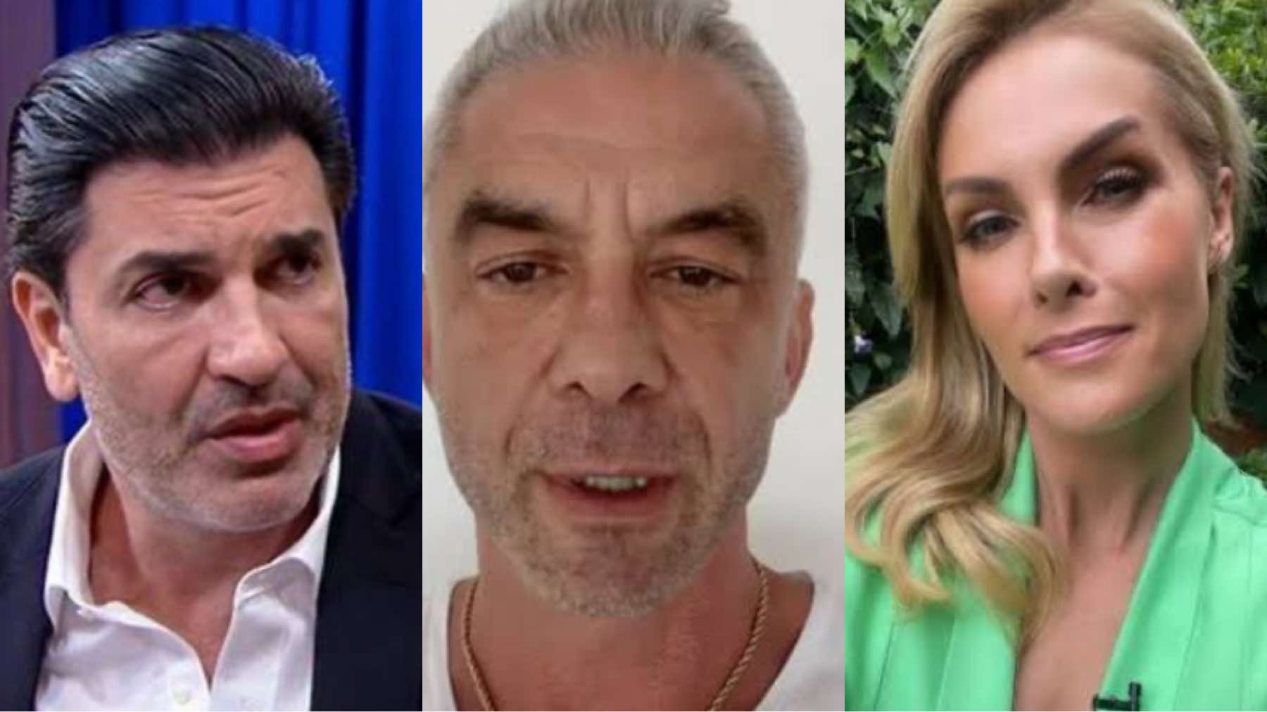 Edu Guedes, Alexandre Correa e Ana Hickmann