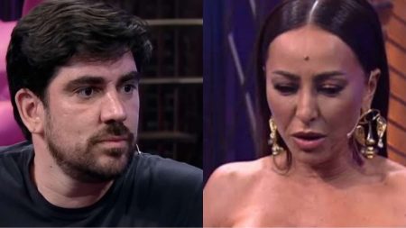 Marcelo Adnet é detonado ao pegar no peito de Sabrina Sato na TV: “Desconfortável”