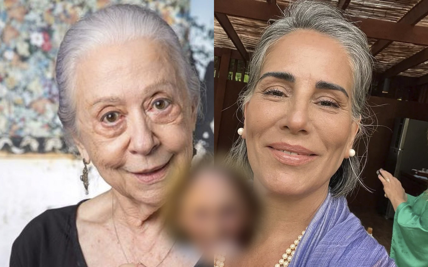 Fernanda Montenegro e Gloria Pires