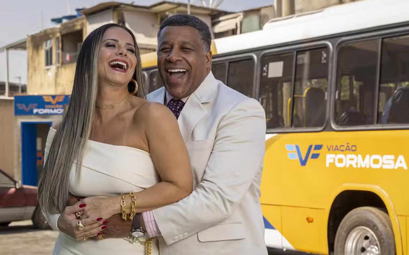 Viviane Araújo e Ailton Graça em Volta por Cima