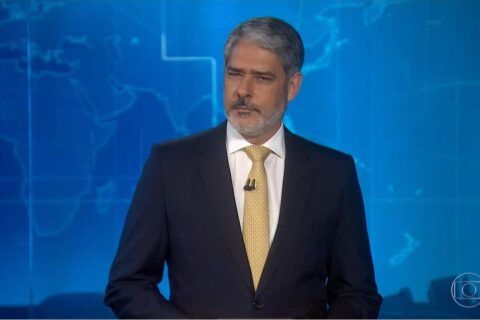 O que William Bonner disse quando foi vítima de fake news sobre saída da Globo?