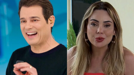 Audiência da TV – Domingo Legal faz Rachel Sheherazade passar vexame em 2 meses de Domingo Record