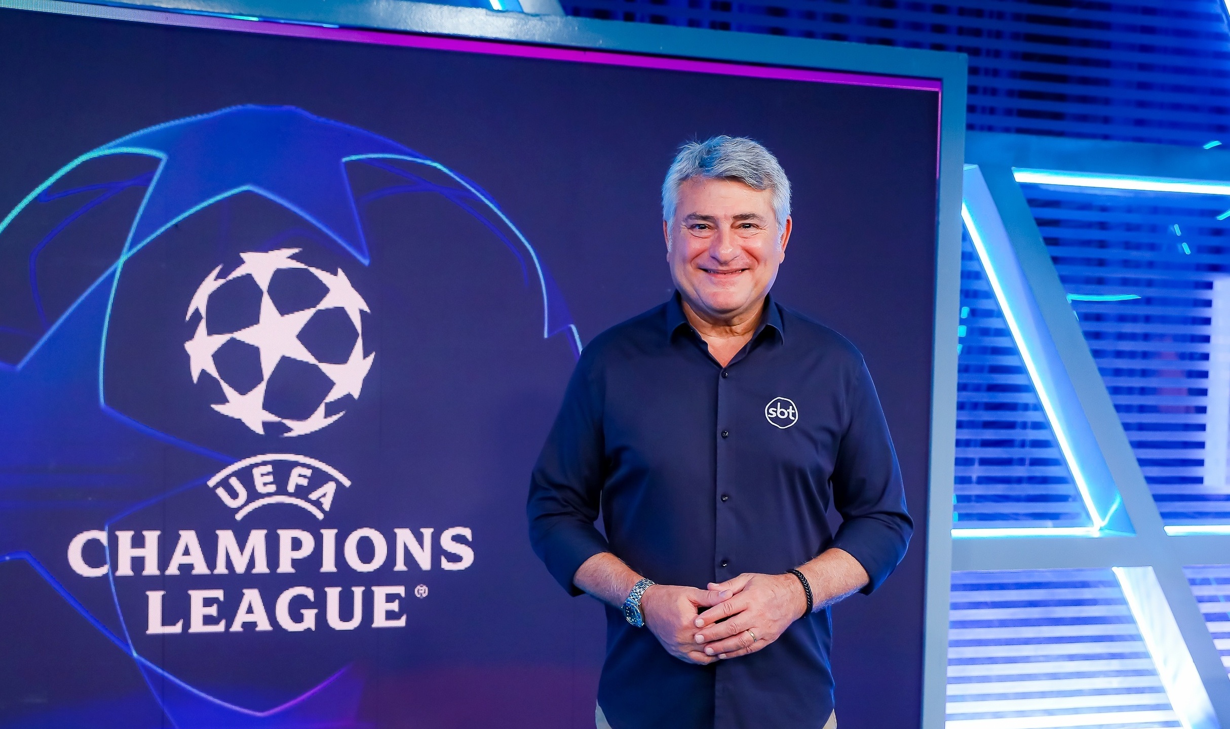 Audiência da TV: Com Cleber Machado, SBT atinge 7 milhões de telespectadores na Champions League