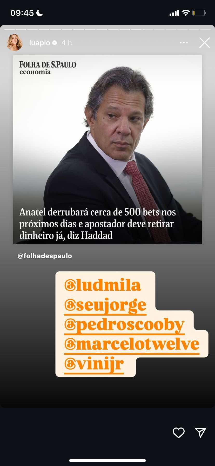 Post de Luana Piovani