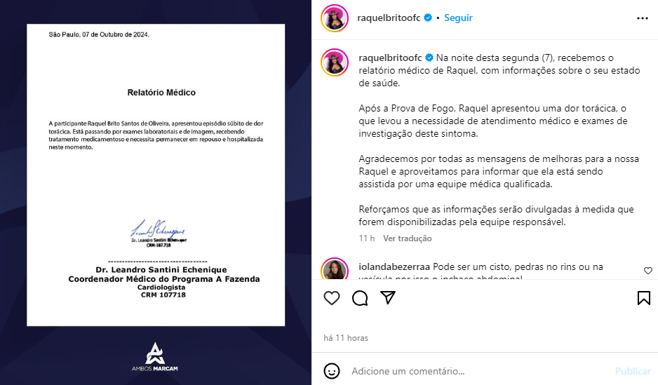 Post de Raquel Brito