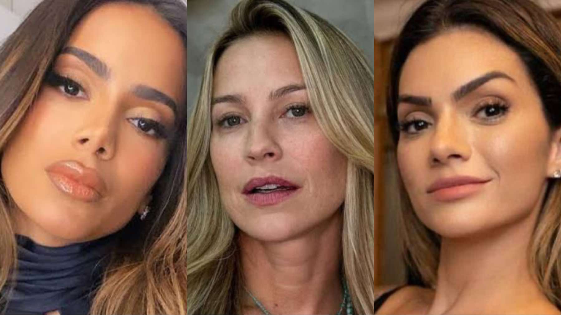 Anitta, Luana Piovani e Kelly Key vivem fora do Brasil