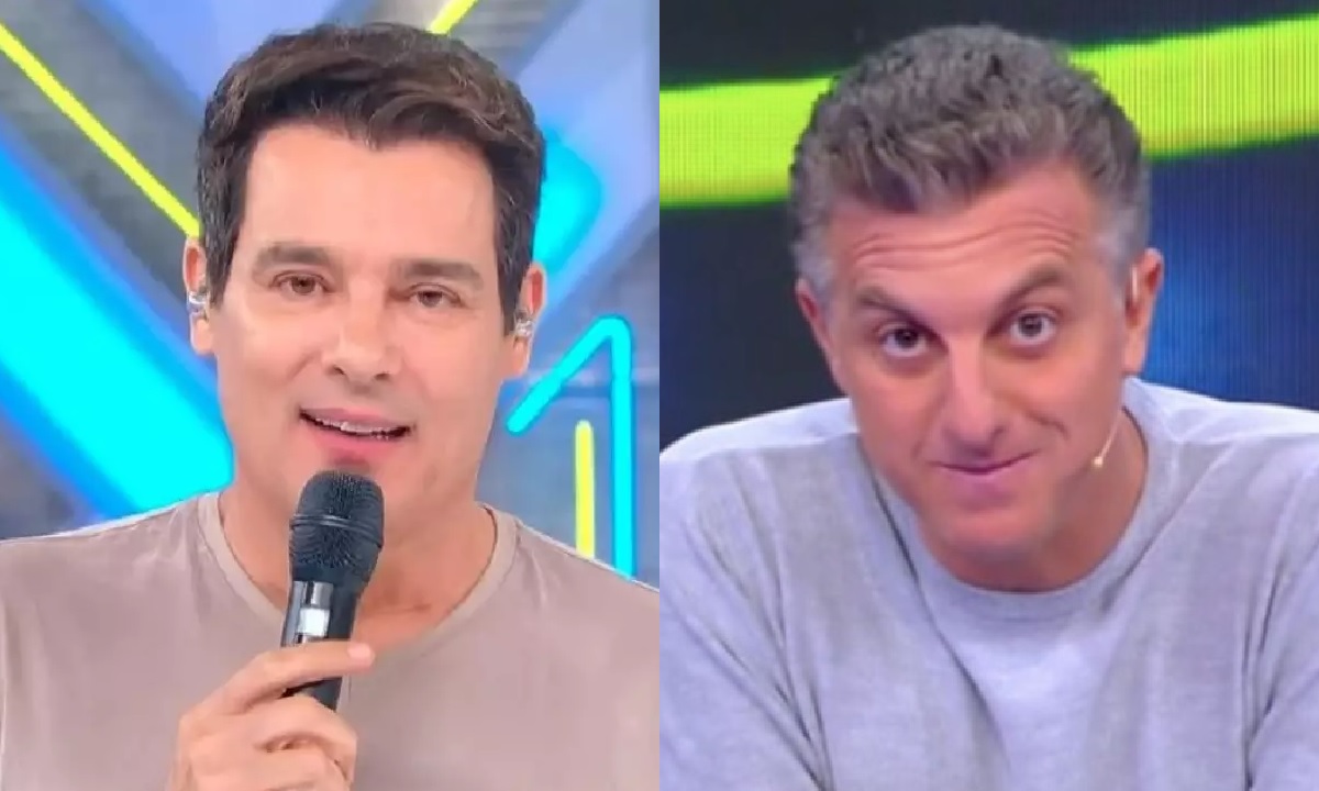 Celso Portiolli e Luciano Huck