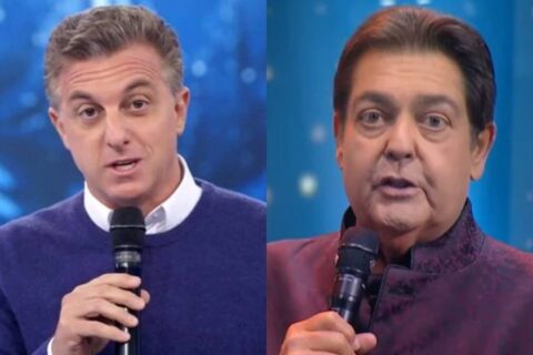 Luciano Huck presta homenagem especial a Faustão no Domingão