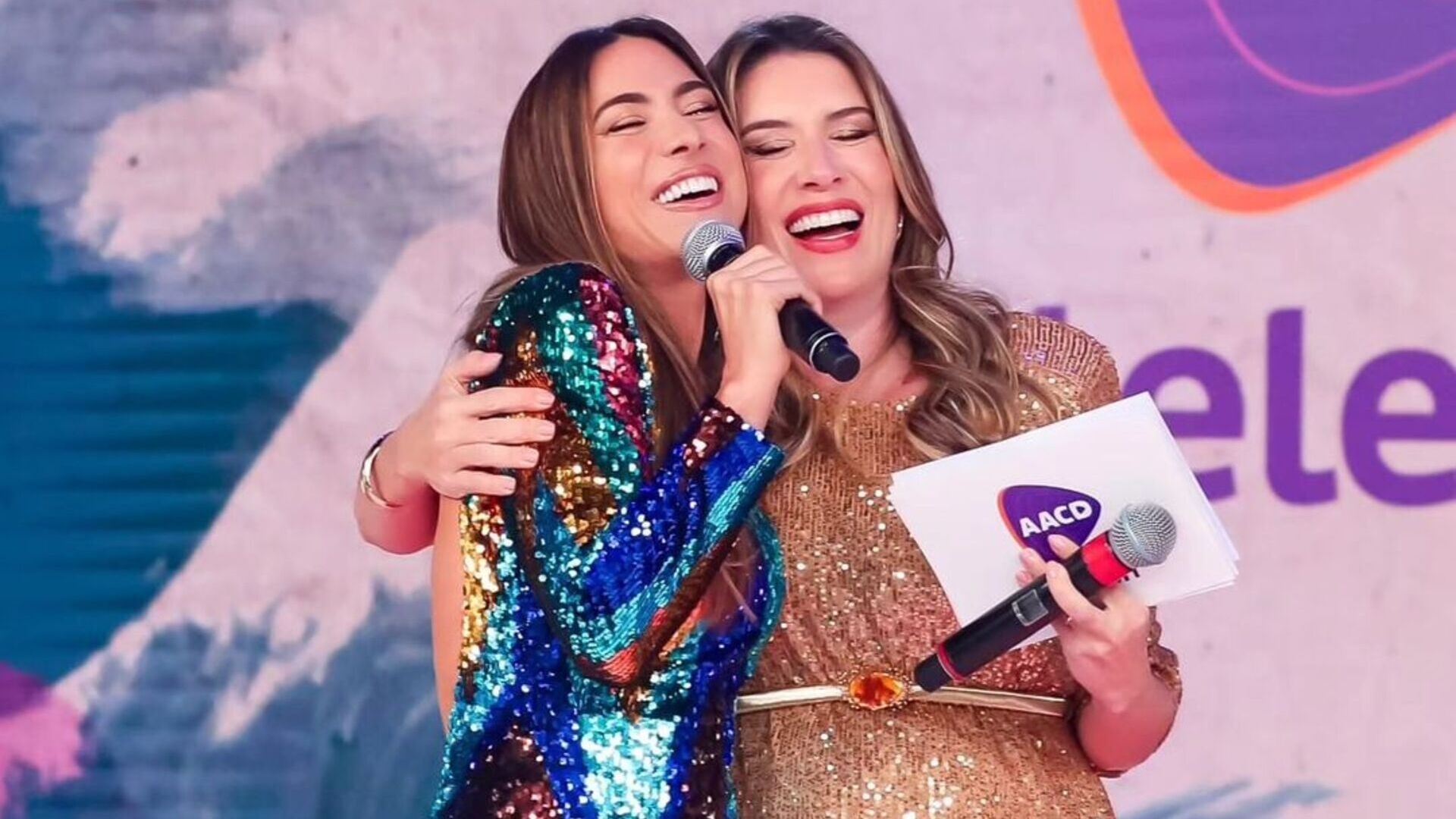 Patrícia Abravanel e Rebeca Abravanel