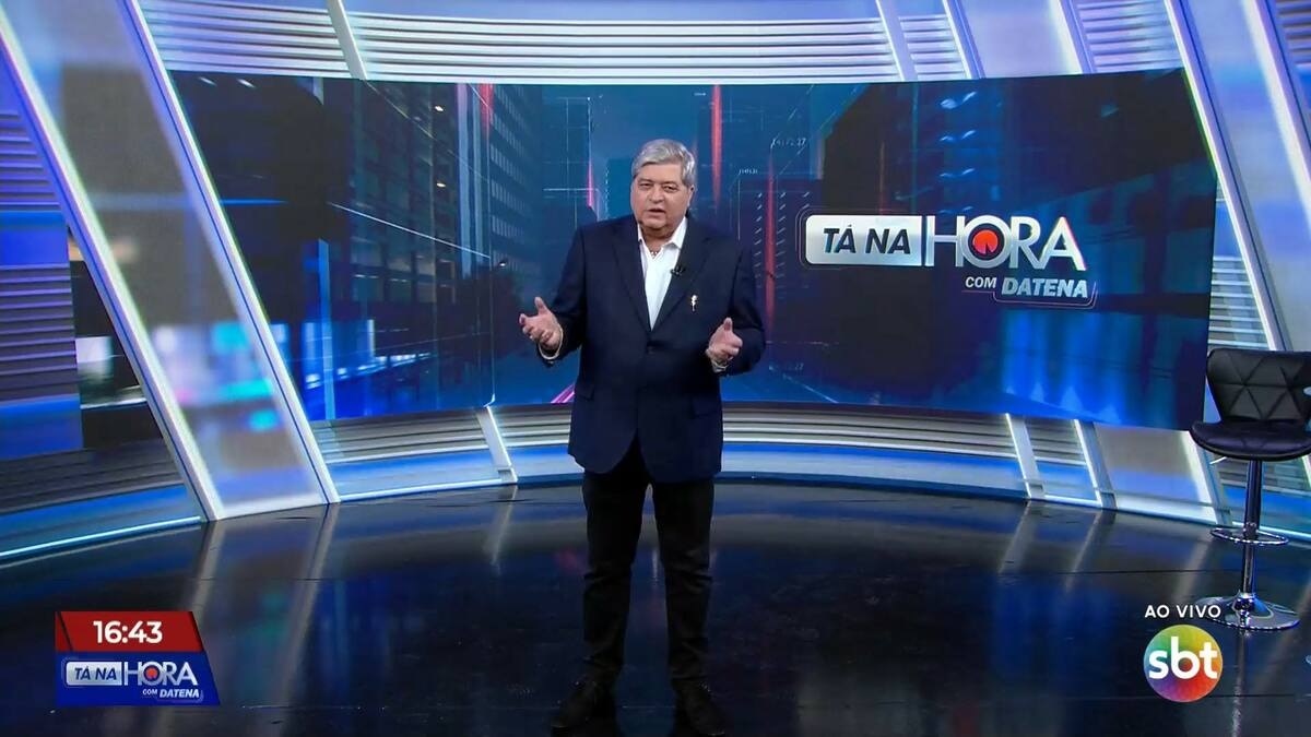 Tá Na Hora com Datena ao vivo