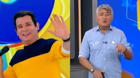 Celso Portiolli faz Cleber Machado comer poeira e crava o 2º lugar: Audiência da TV